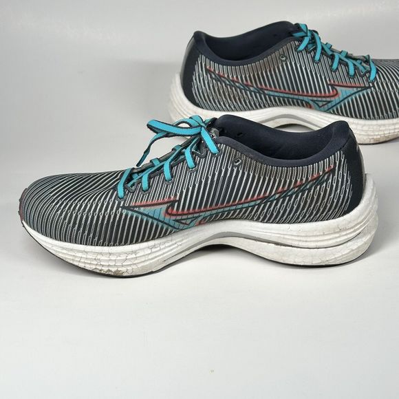 Mizuno Wave Rebellion 411334 53SC Womens Shoes Blue Athletic Sneakers Size 9 - Picture 8 of 16